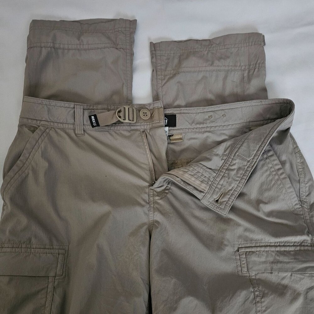 REI Co-op Women's Relaxed Belted Waist Sahara Convertible Hiking Pants Size 10 - Picture 7 of 16